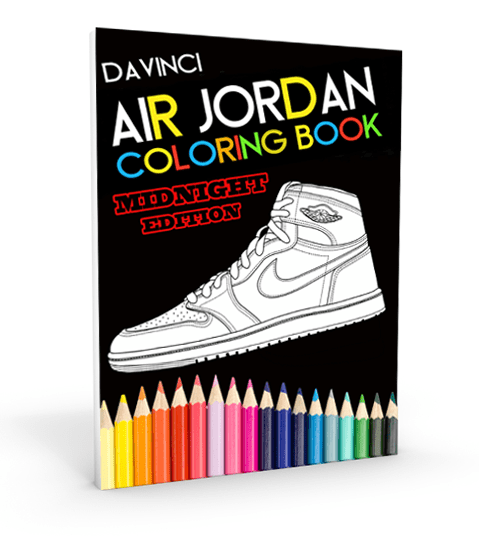Download Air Jordan Coloring Book Midnight Edition Coloringbooklife