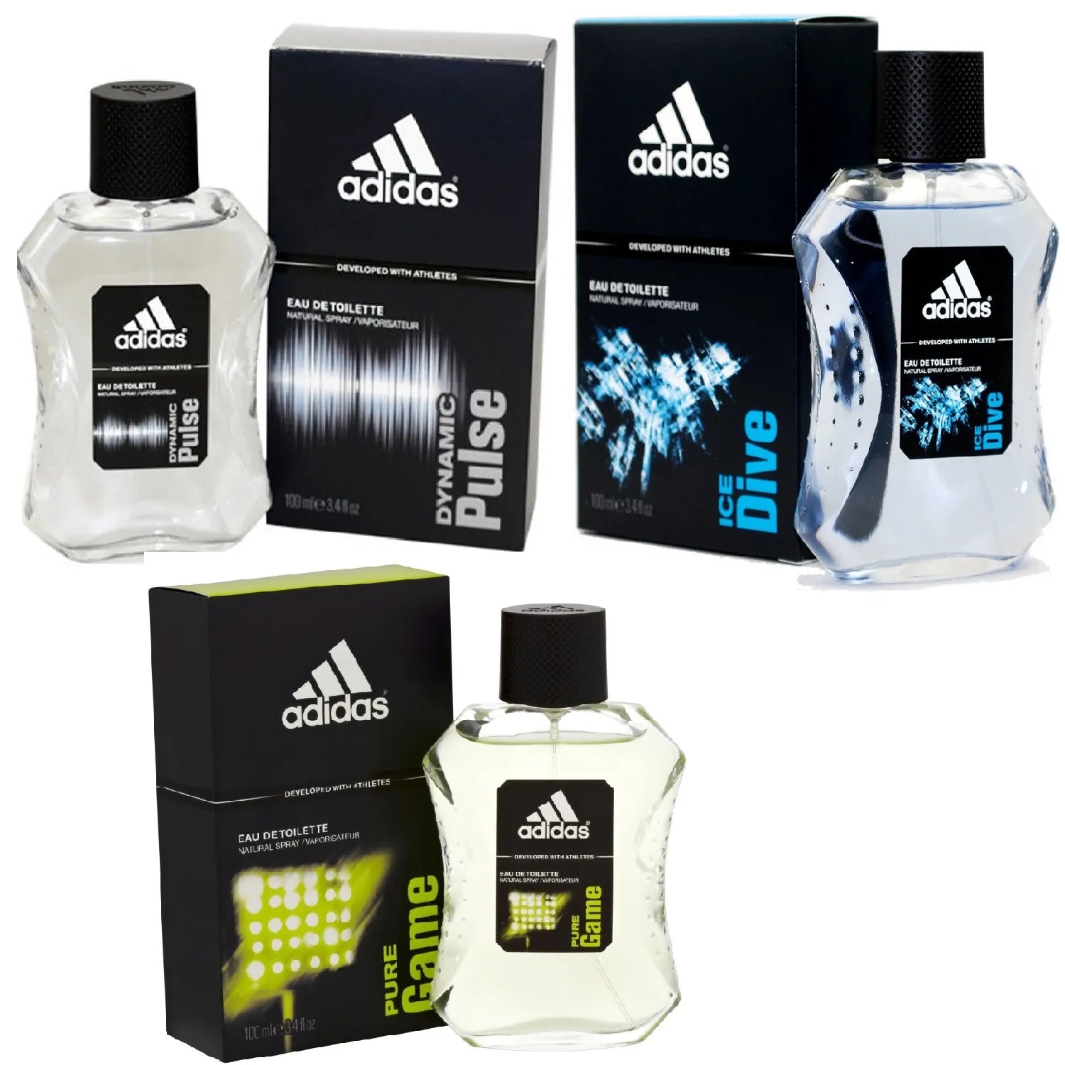 adidas pure game eau de toilette 100 ml