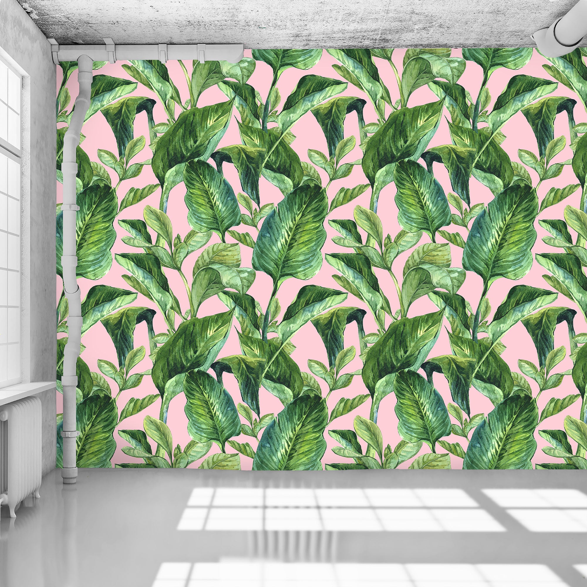 Banana Leaves Pink