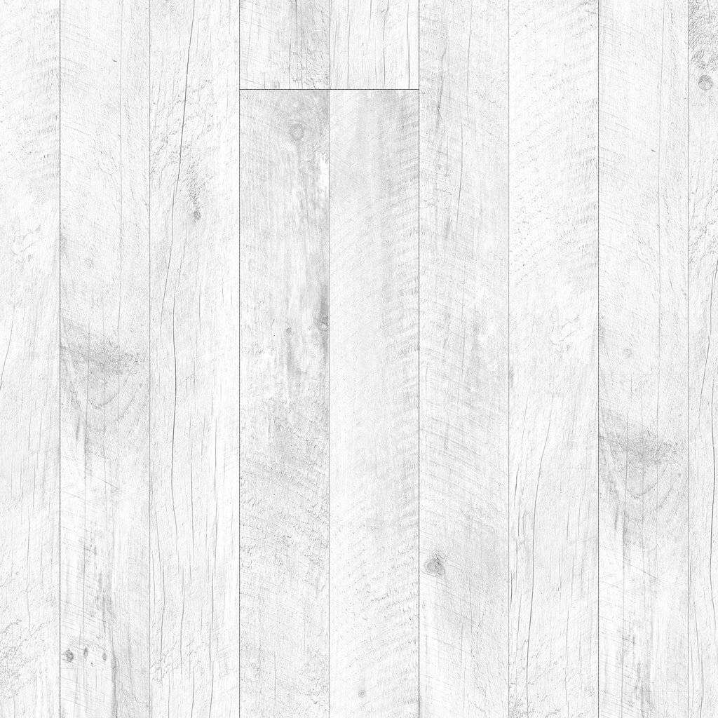 Barn Wood White Wallpaper – WYNIL by NumérArt