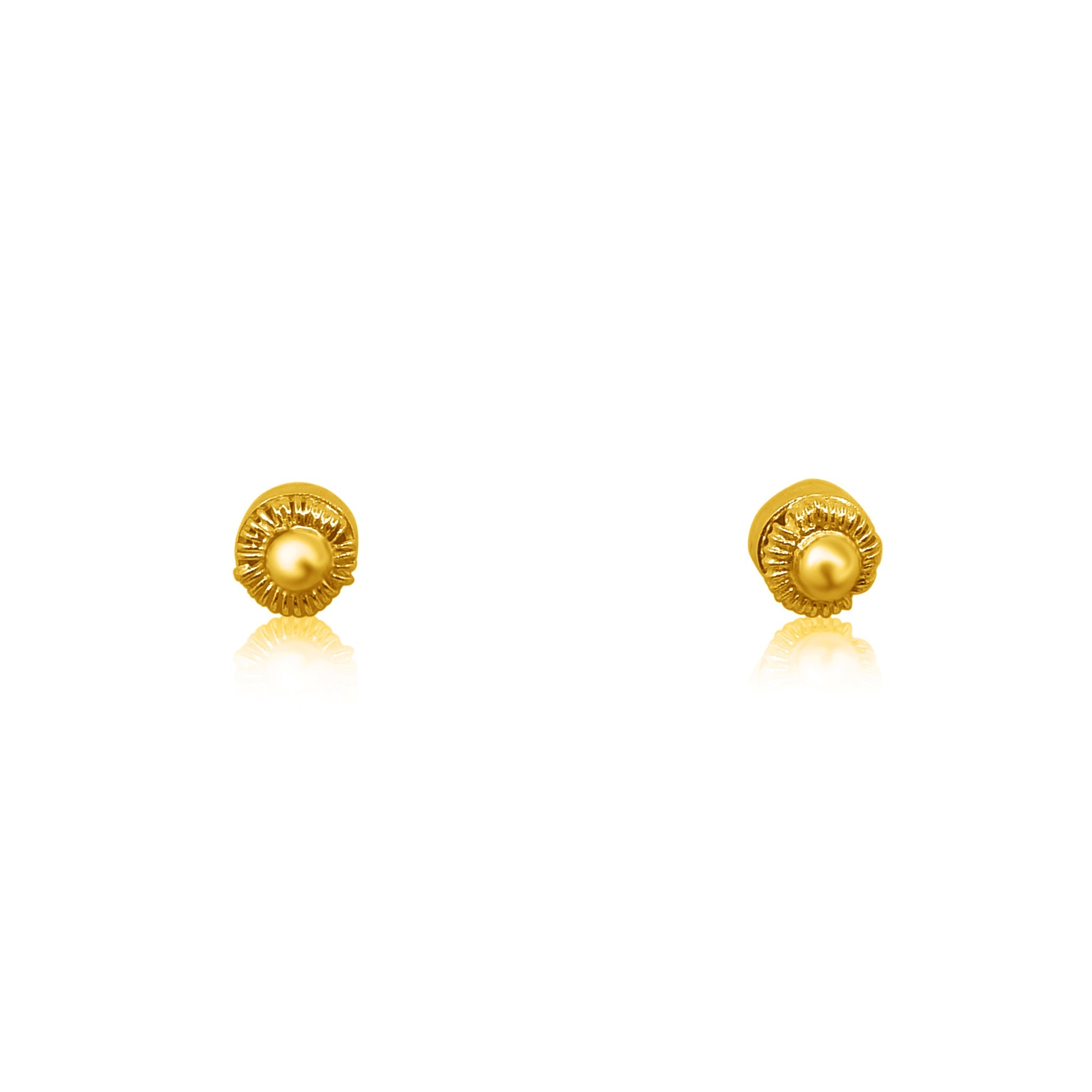 Round Crystal Stud Earrings — Santa Fe Momma Boutique