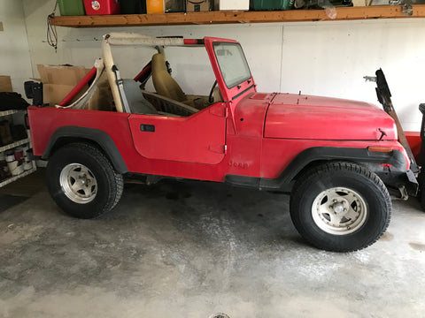 1989 Jeep Yj Restoration 4x4 Fabworks
