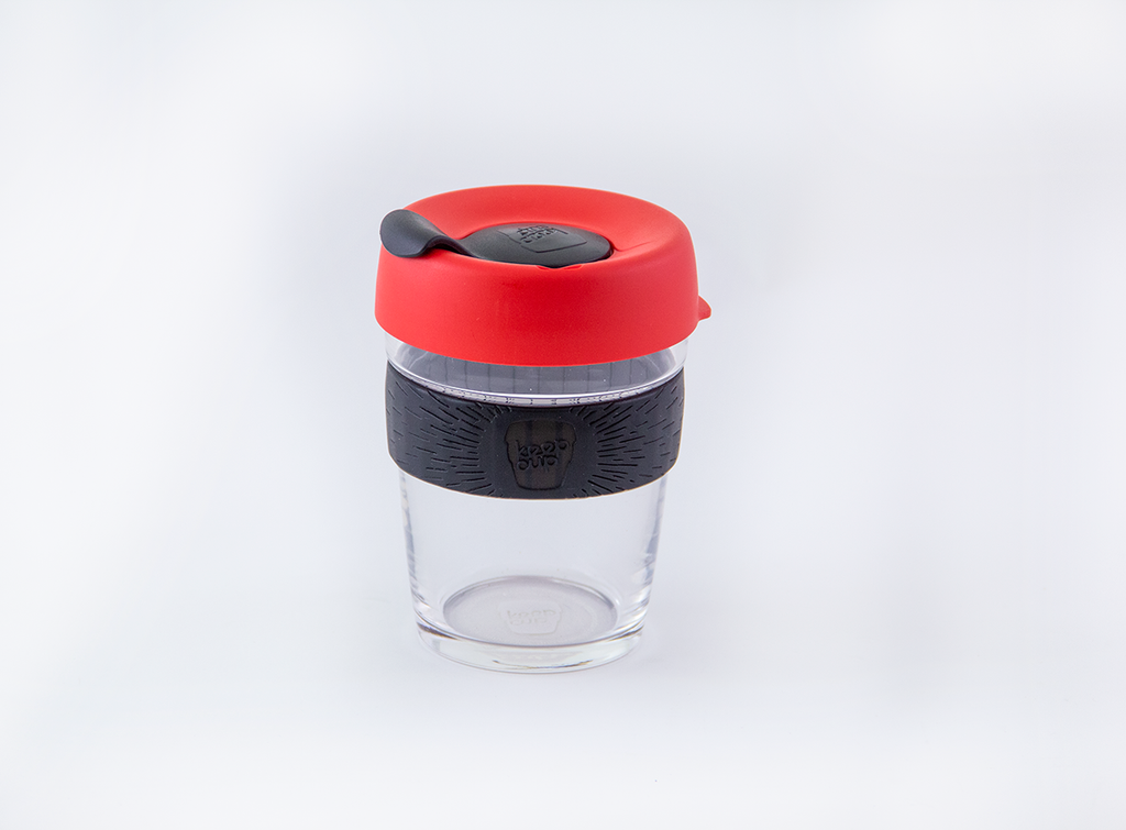 KeepCup Brew - Red & Black 12 oz