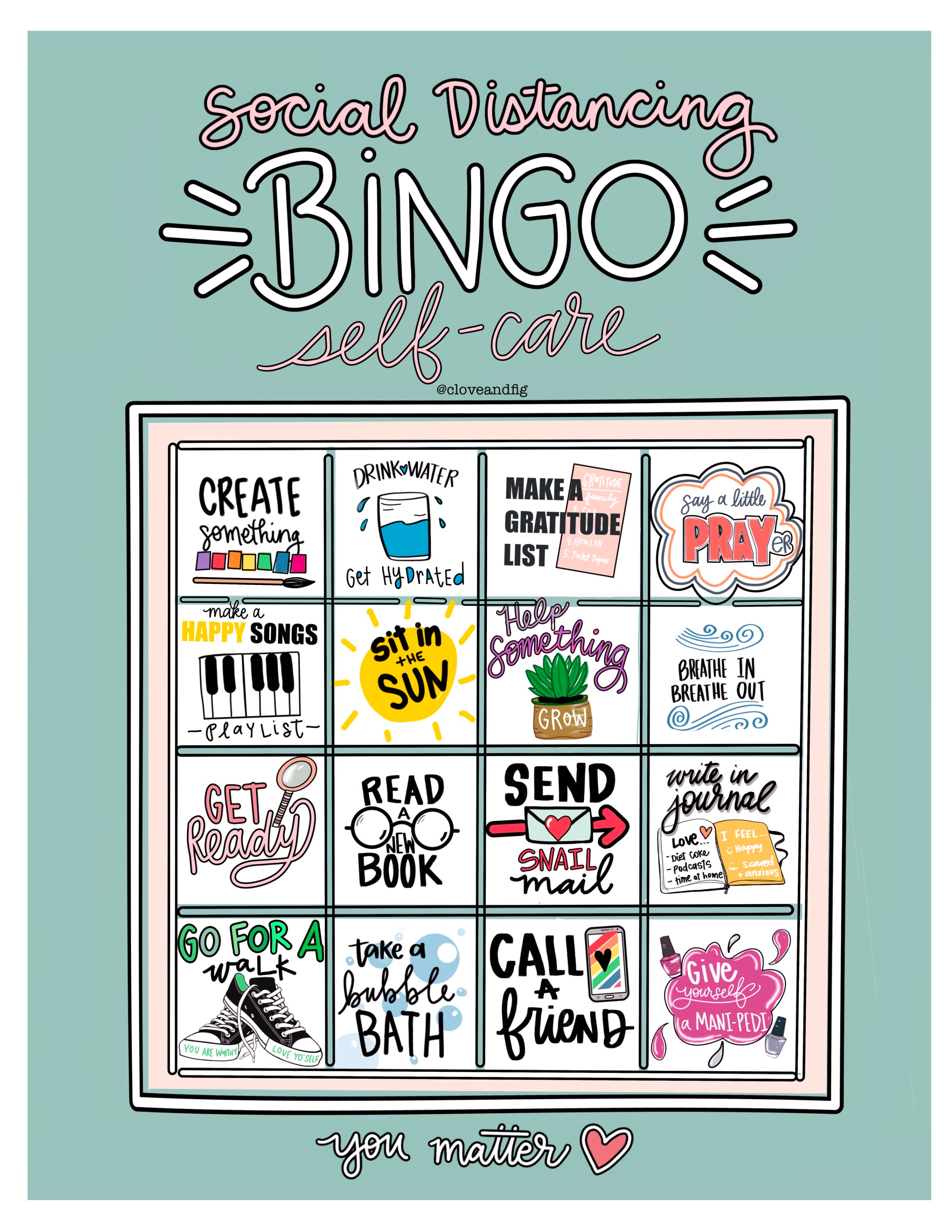 small business bingo instagram