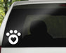 Cat Paw Heart Decal, Car Decals, Personally Yours Accessories