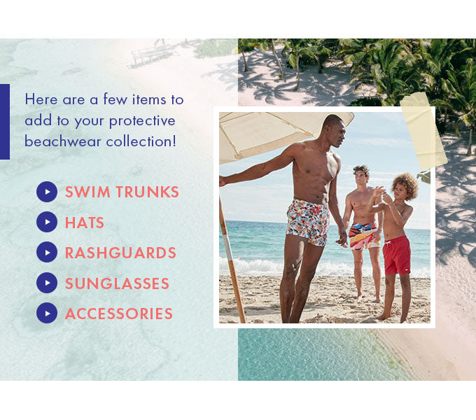 protective items to add beachwear collection