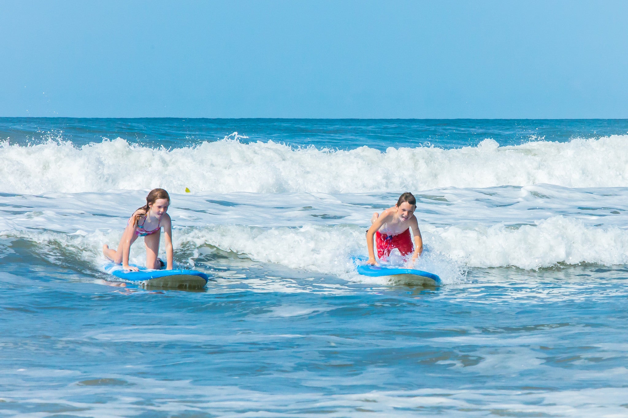 family surf lesson fuerteventura