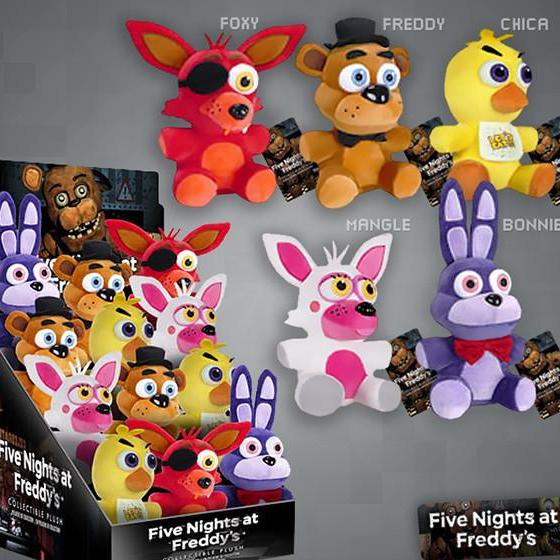 five nights at freddy's funko plushies