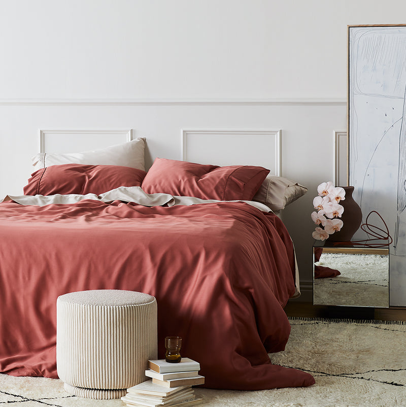 bamboo sateen duvet cover