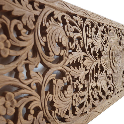 Carved Wood Inset Panel