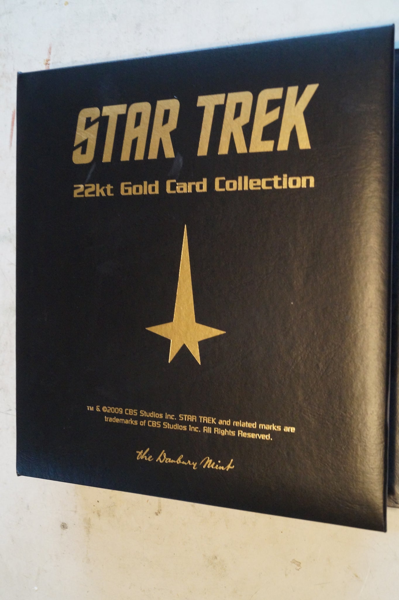 star trek gold cards