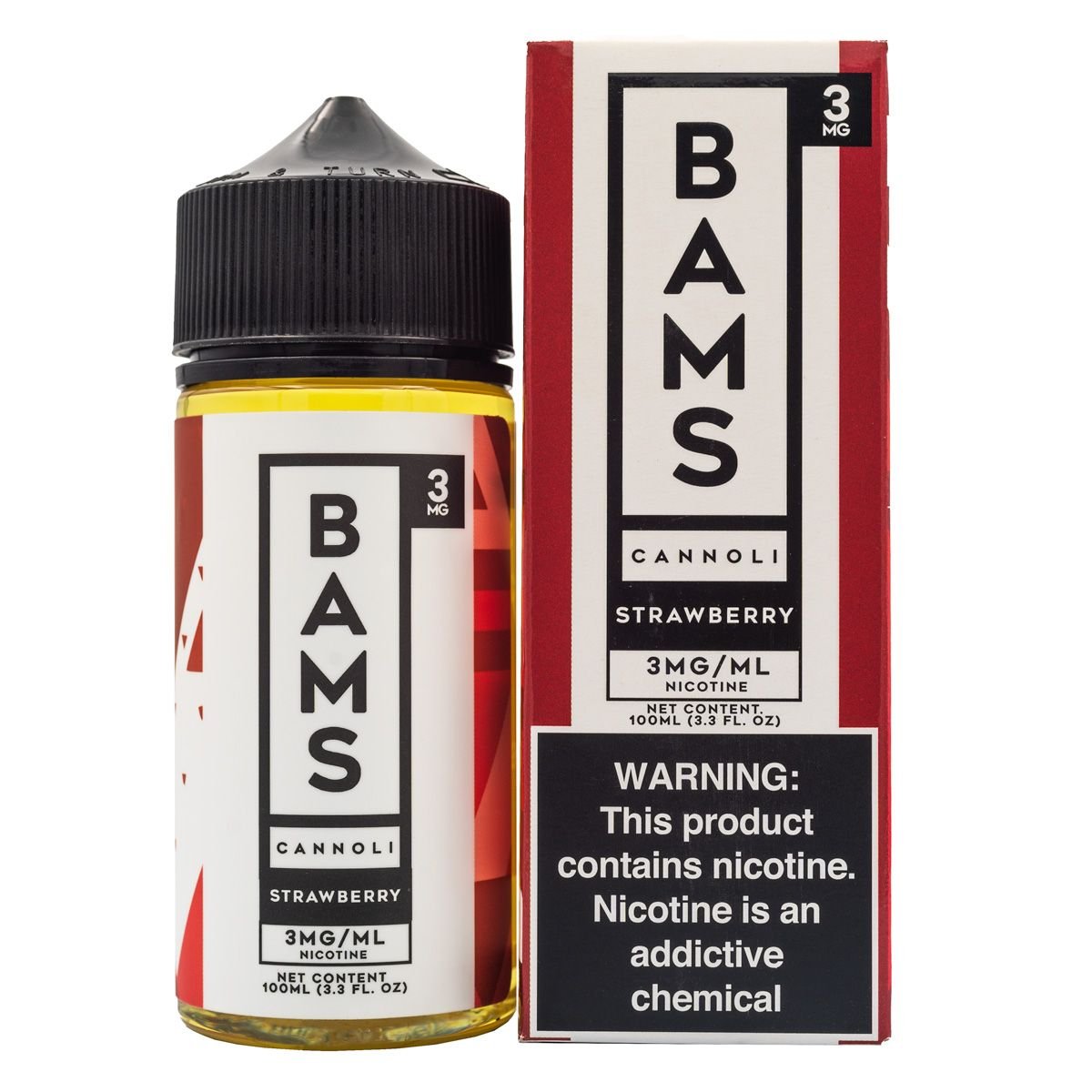 BAMS CANNOLI ORIGINAL 100ML EJUICEOVERSTOCK.COM