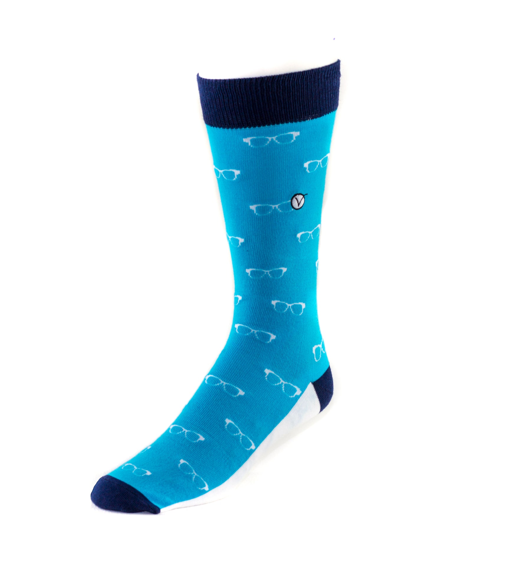 mens teal dress socks