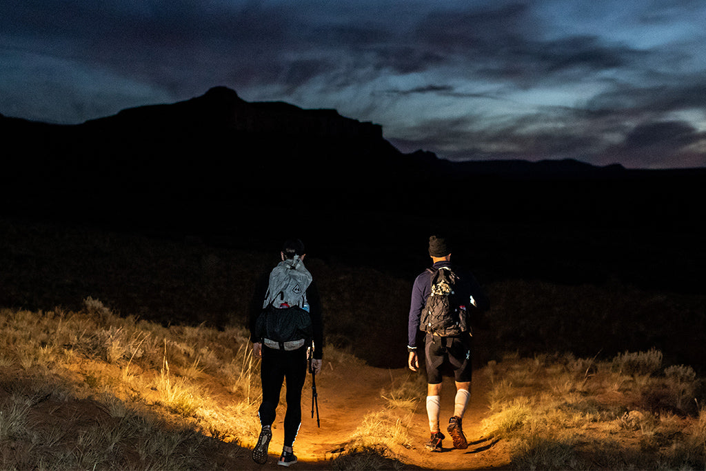 Moab240 at night with the Kogalla Trail Light” PC Scott Rokis