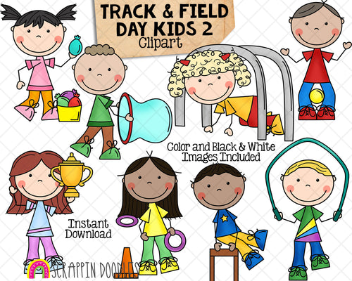 boys track and field clipart