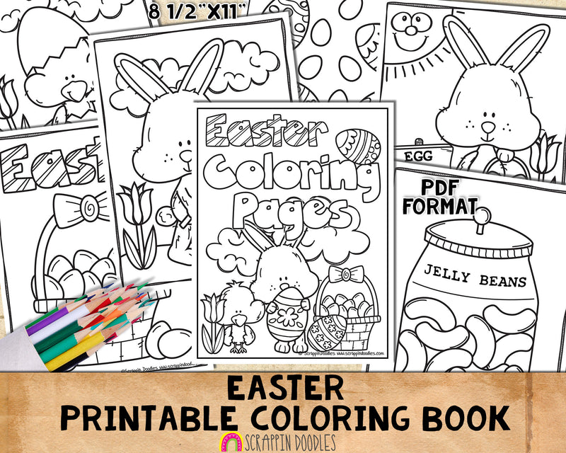 children's coloring book pages