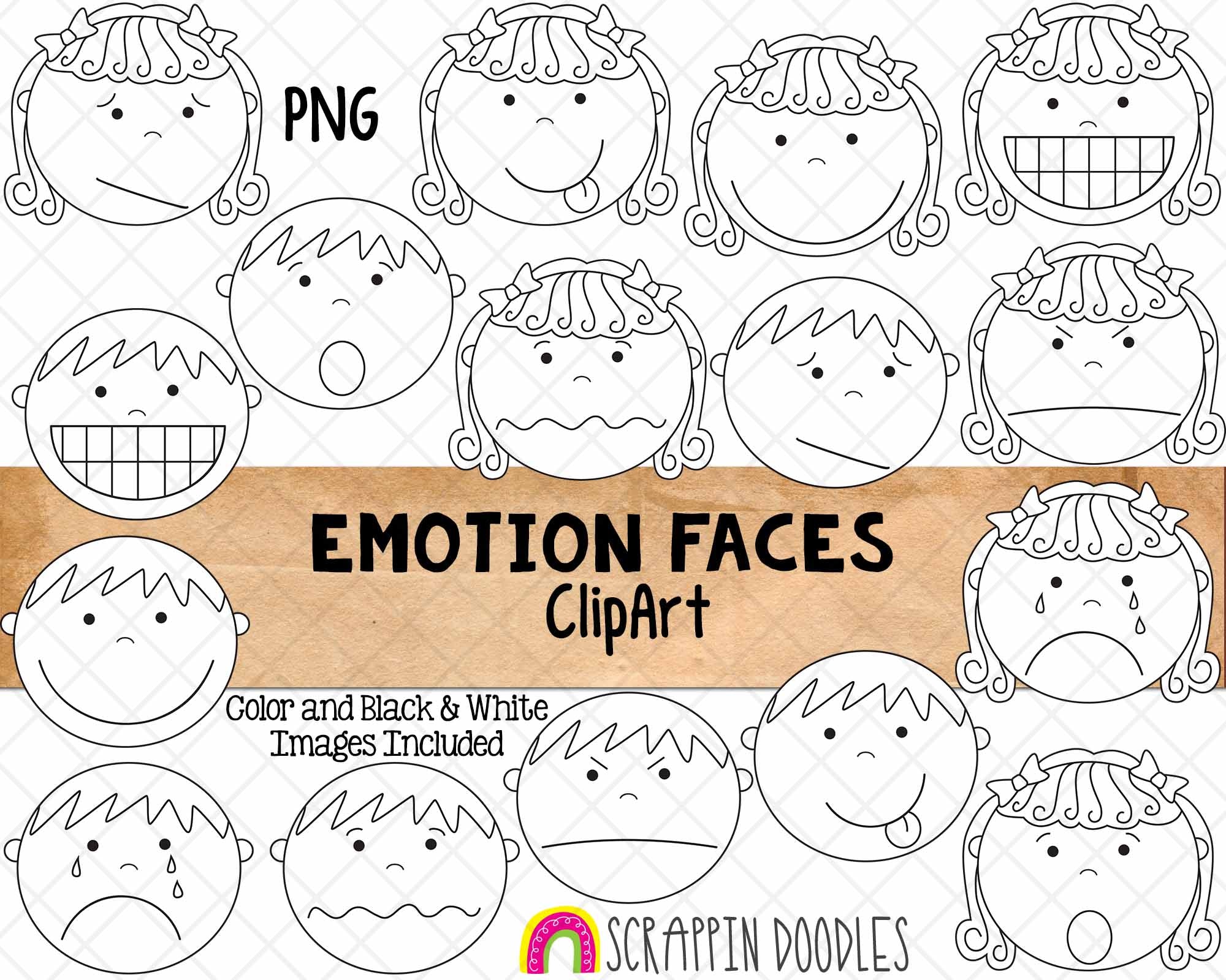 clipart emotions