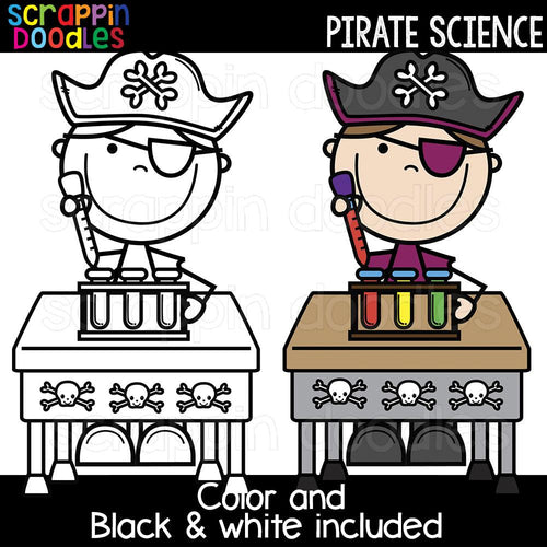 Writing Pirates Clip Art – Scrappin Doodles