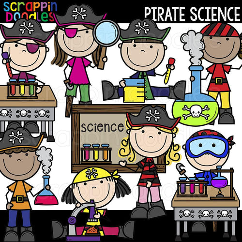 Writing Pirates Clip Art – Scrappin Doodles