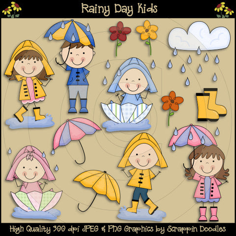 weather clipart kids