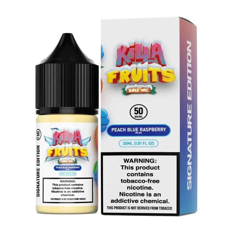 KILLA FRUITS SALT SIGNATURE PEACH BLUE RASPBERRY ICE - 30ML