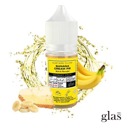 GLAS BASIX SALT BANANA CREAM PIE - 30ML