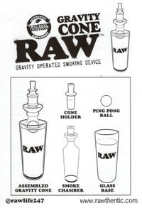 RAW Glass Gravity Cone