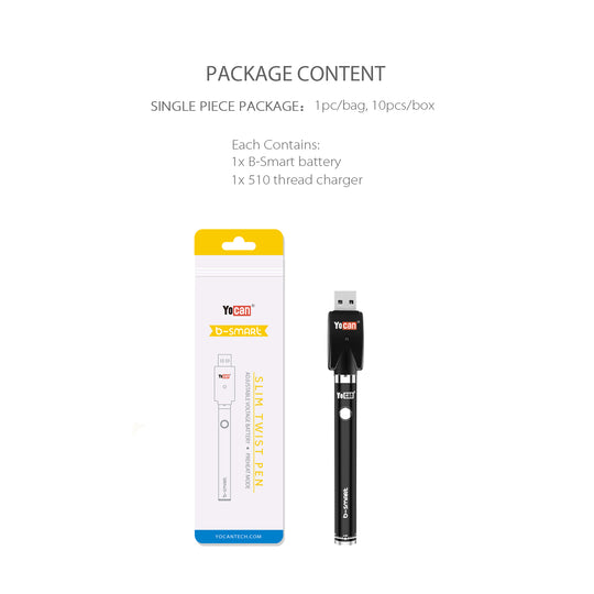 Yocan B-Smart Battery with Charger Image 1