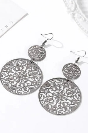 Double Drop Filigree Earrings - Her Happy Place