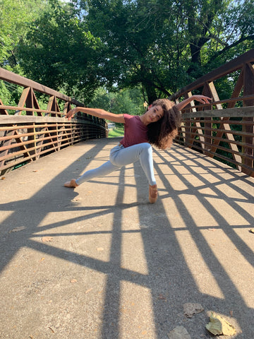 Layla Mandigo Dancing on Bridge