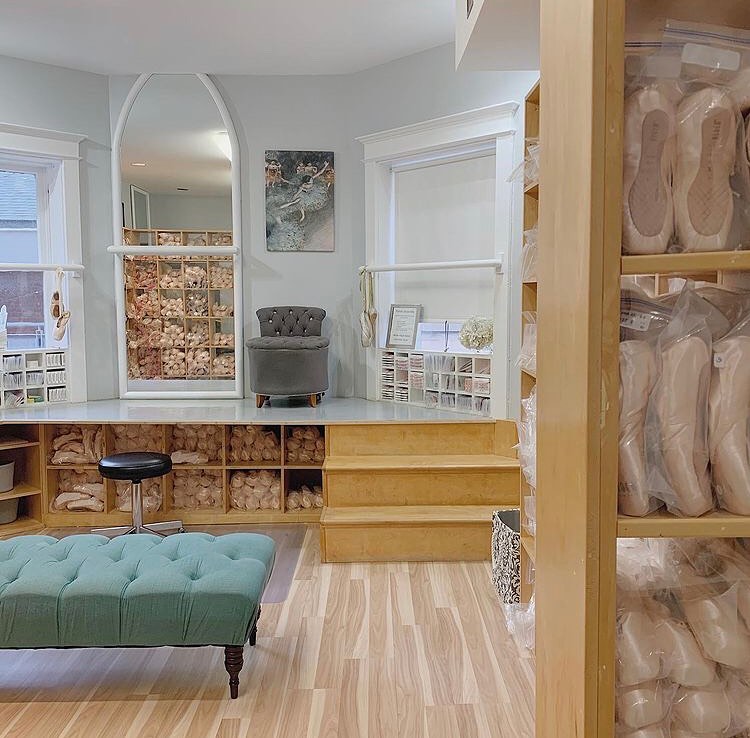 The Shoe Room at Canada's National Ballet School