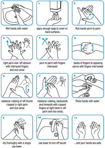 how to properly wash your hands