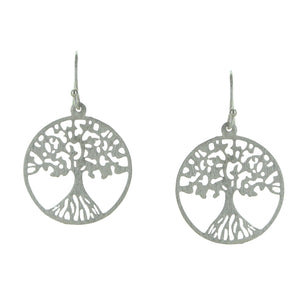 Cutout Tree Earrings