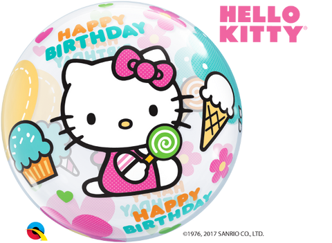 Hello Kitty Happy Birthday Bubble 1 Count