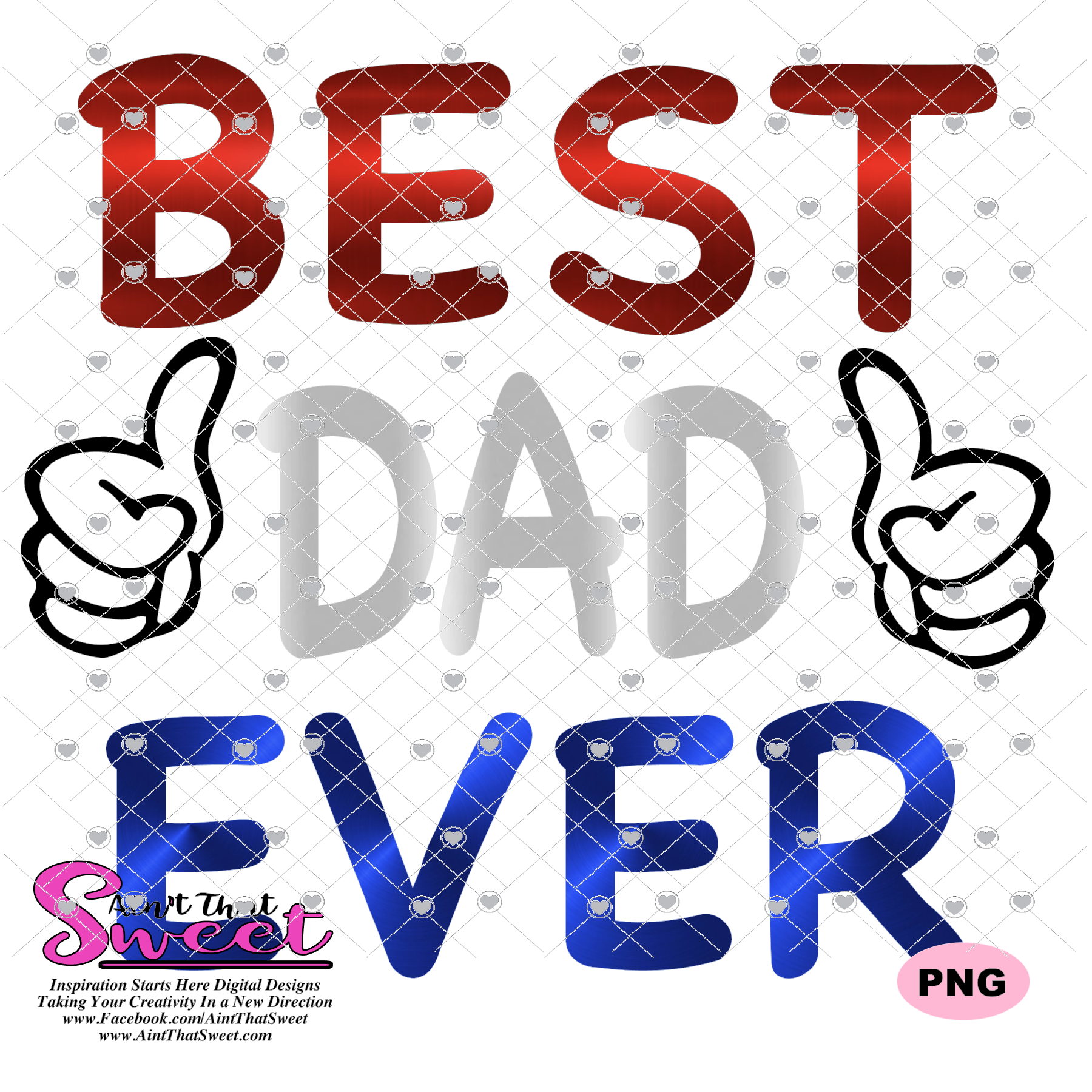 Download Best Dad Ever Thumbs Up - Transparent PNG, SVG ...