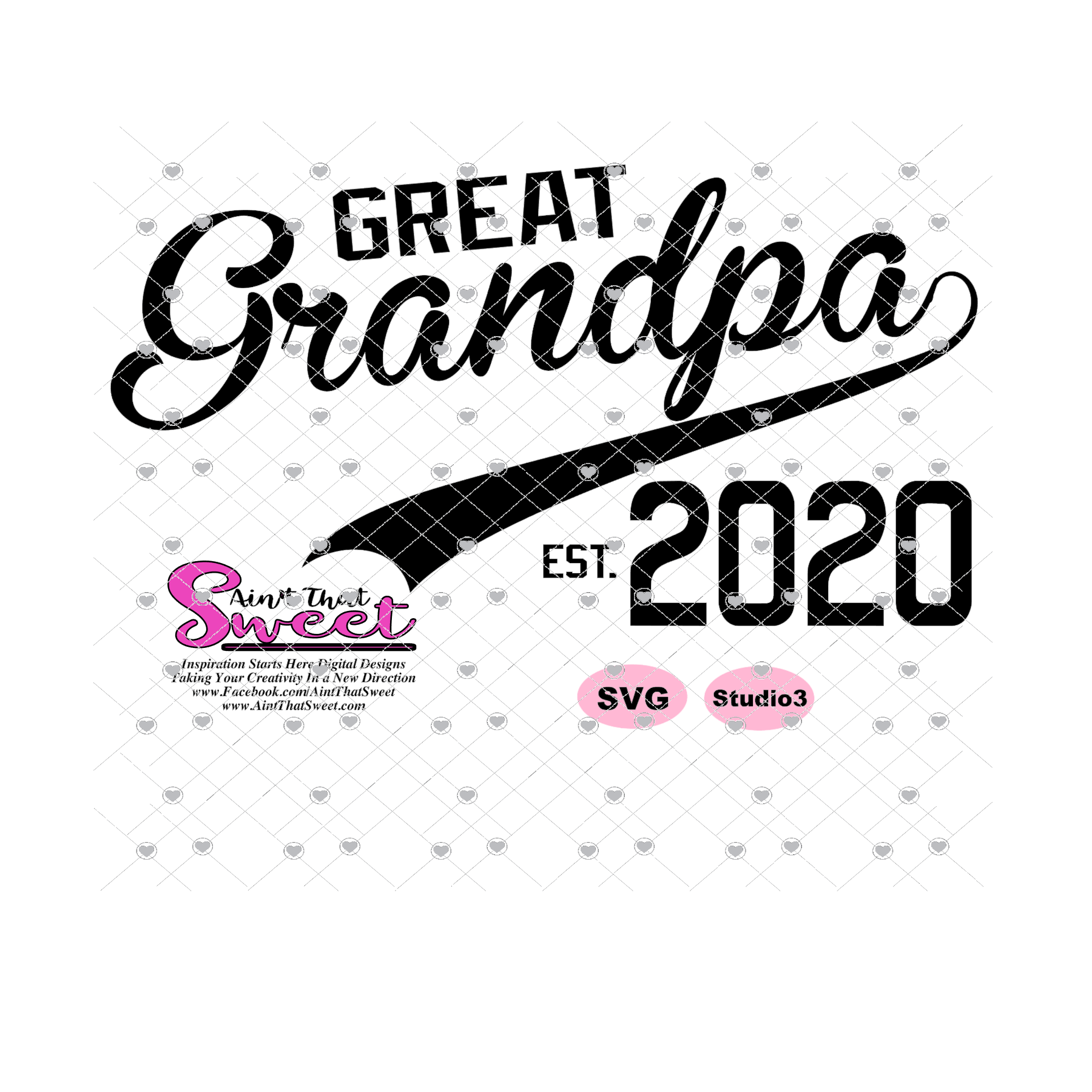 Download Great Grandpa Est. 2020 - Transparent PNG, SVG ...