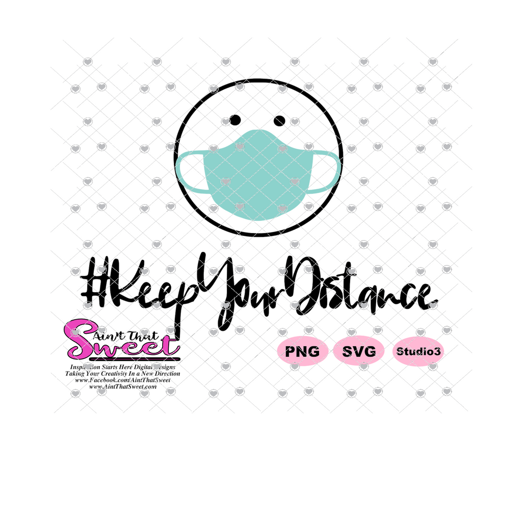 Download Keep Your Distance Mask - Transparent PNG, SVG ...