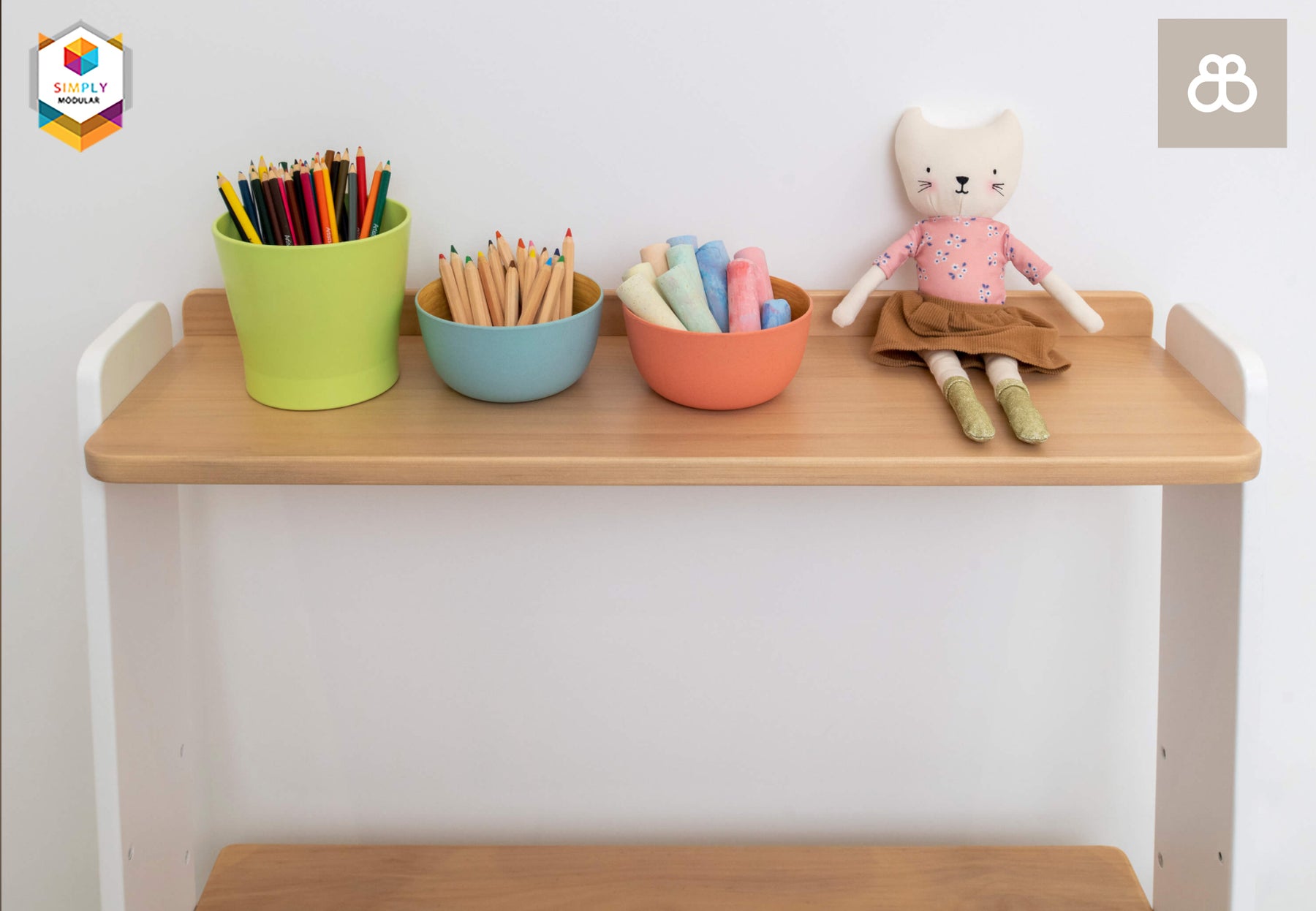 Boori Adjustable Oslo Study Table Desk | The Nest Attachment Parenting Hub