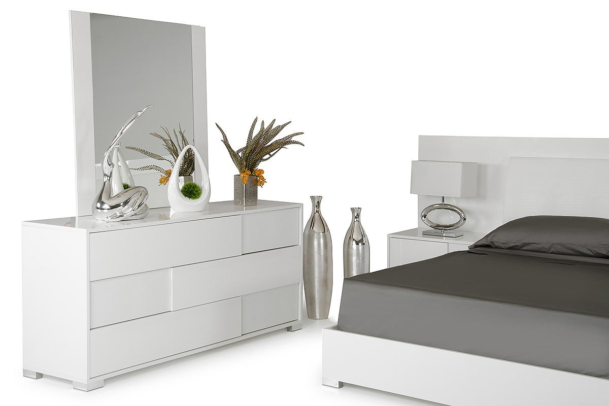 Vig Furniture Modrest Monza Italian Modern White Dresser Hipbeds Com