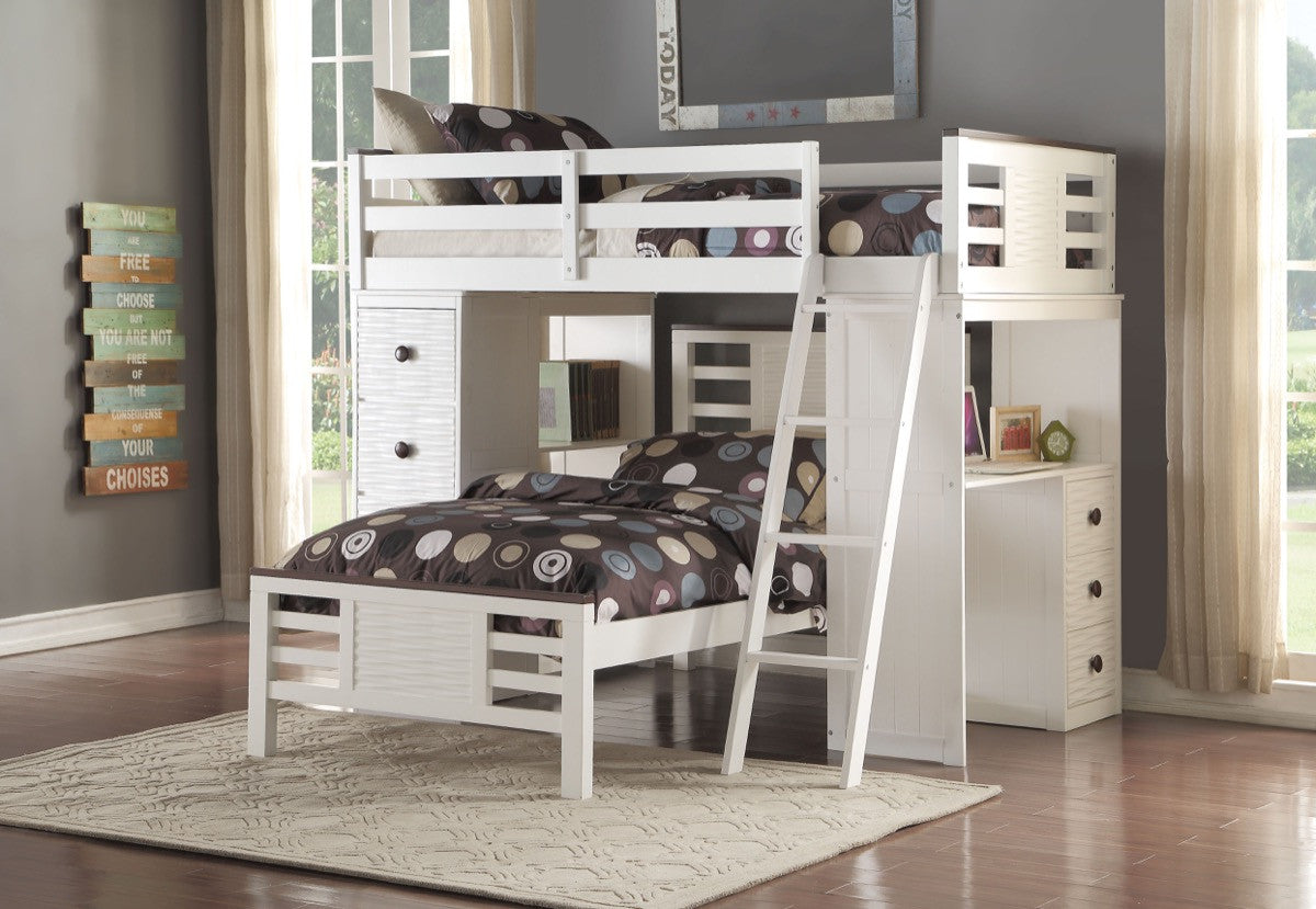 acme loft bed with desk