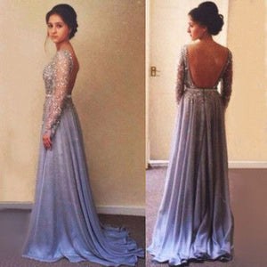backless prom gown