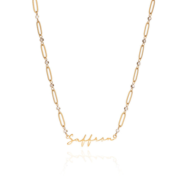 Open Design Paperclip Necklace, 20 Inches, 14K Yellow Gold – Fortunoff Fine  Jewelry