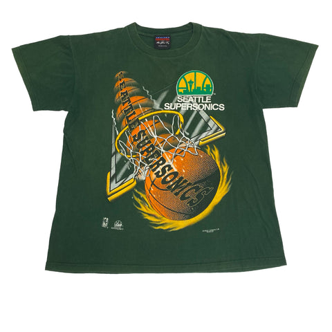 1990s Seattle Supersonics T-Shirt (L)