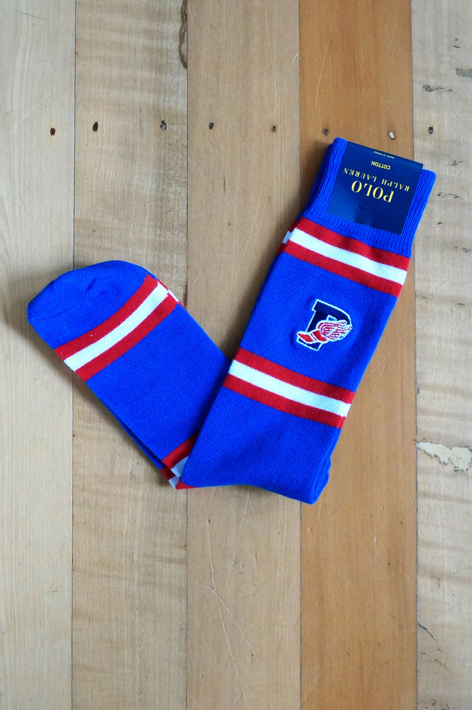 polo p wing socks