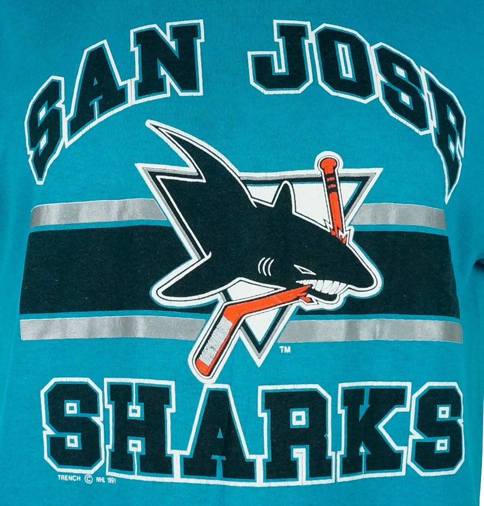 vintage san jose sharks t shirt