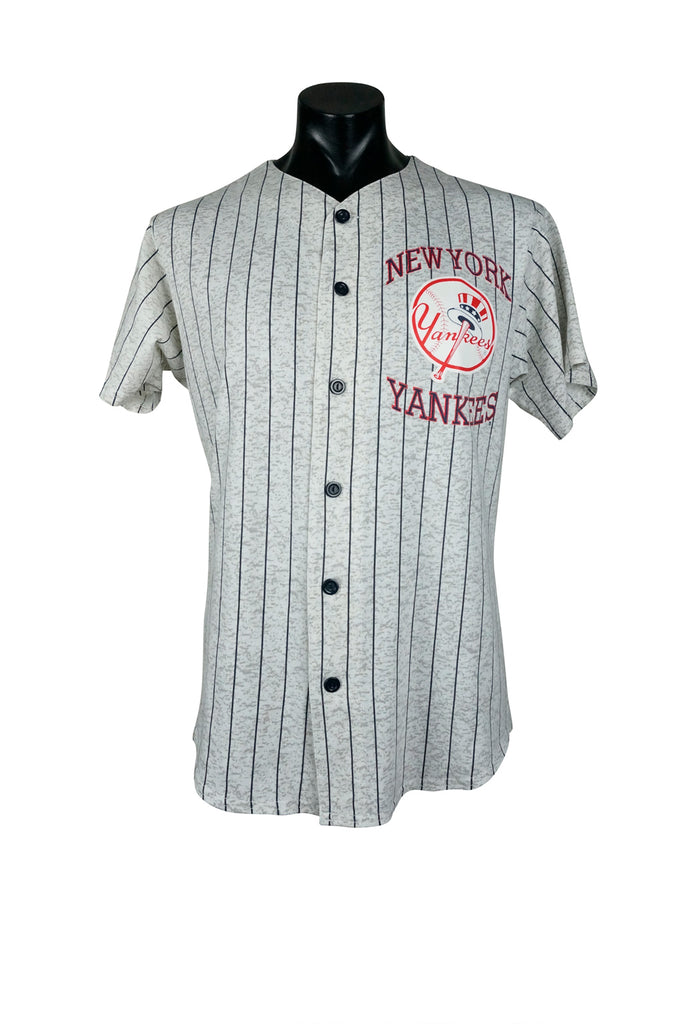 yankees button down shirt