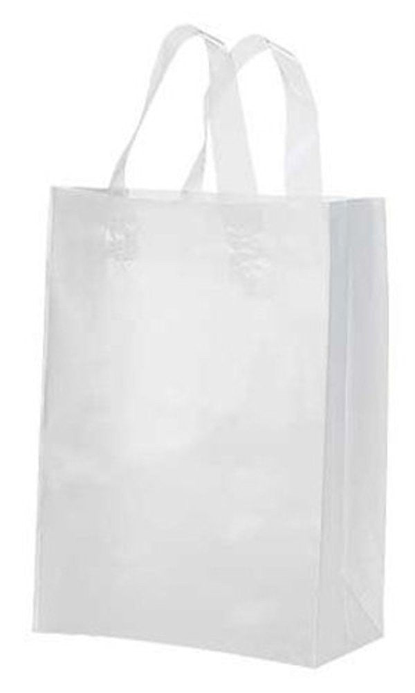 Frosted Clear Merchandise Bags