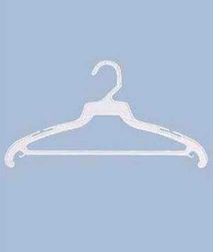 Only Hangers Count of 100 Clear Plastic Children's Dress Hanger with Chrome  Hook 10 inches