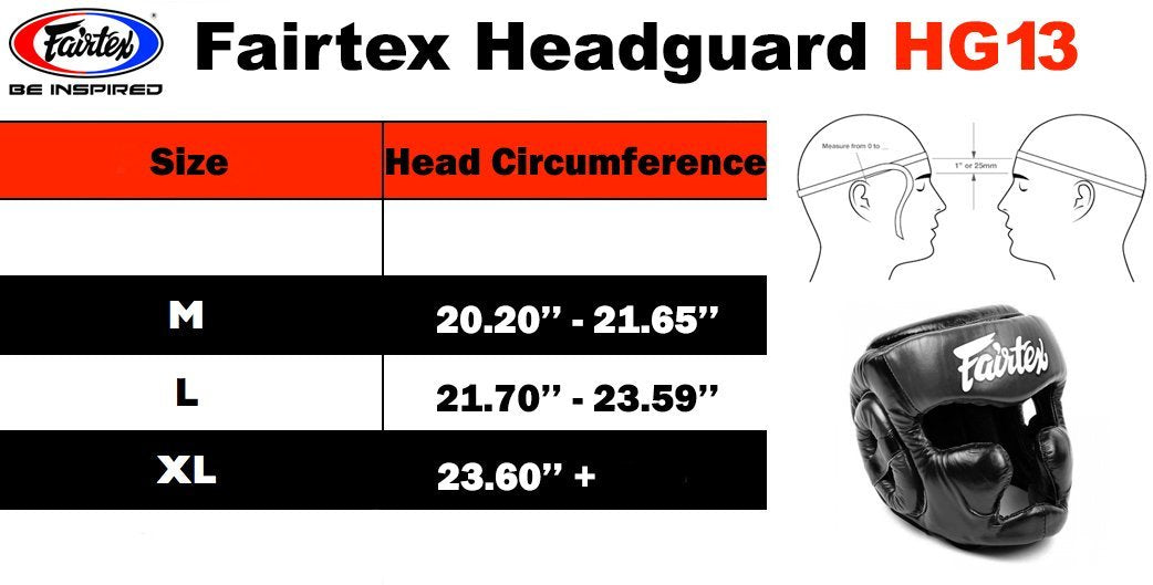 FAIRTEX HEAD GUARDS MUAY DIAGONAL VIEW HG13 - BLACK - World MMA Gear