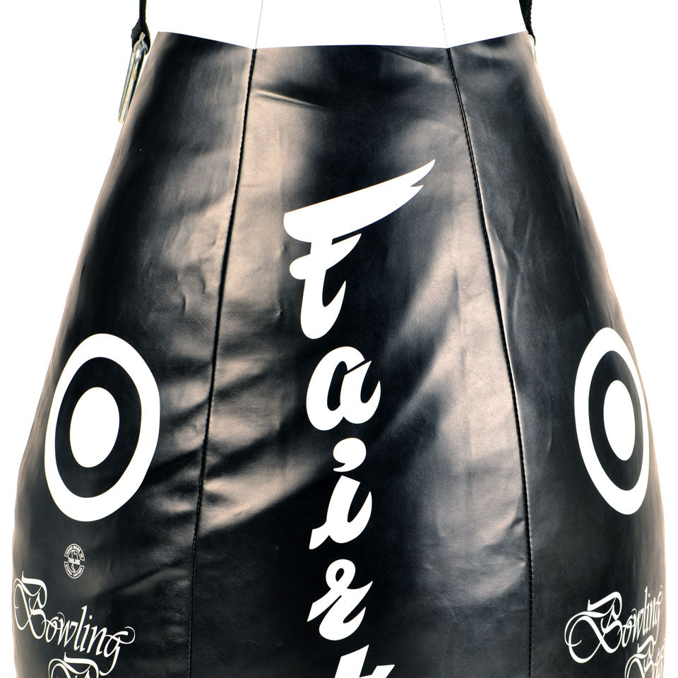 BOXING PUNCHING BAG FAIRTEX HB10 BOWLING HEAVY BAG BLACK - World